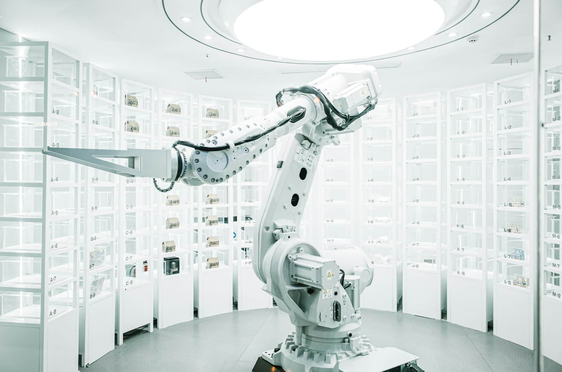 photo d'un robot utilisé pour le secteur pharmaceutique en suisse